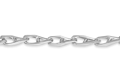 Anchor Mariner Solid Gold Handmade Bracelet , 4mm, 6.5-10 Inch