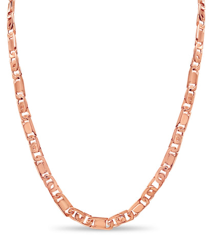 Tiger Eye & Bar Solid Gold Handmade Necklace , 11mm, 16-30 Inch