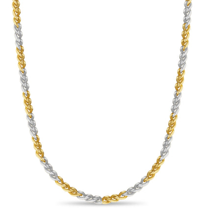 Curb Solid Gold Handmade Necklace , 8mm, 16-30 Inch