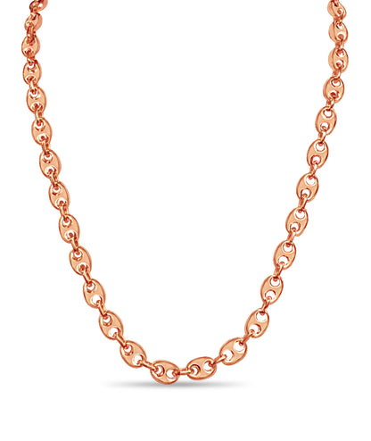 Mariner Solid Gold Handmade Necklace , 7mm, 16-30 Inch