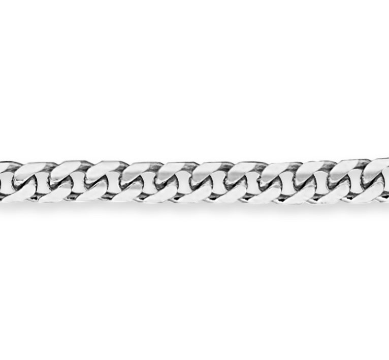 Miami Cuban Solid Gold Handmade Bracelet , 7mm, 6.5-10 Inch