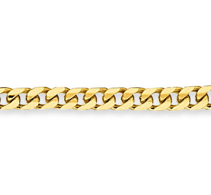 Miami Cuban Solid Gold Handmade Bracelet , 7mm, 6.5-10 Inch