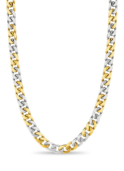 Miami Cuban Solid Gold Handmade Necklace , 7mm, 16-30 Inch