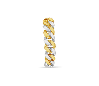Miami Cuban Solid Gold Handmade Bracelet , 10mm, 6.5-10 Inch
