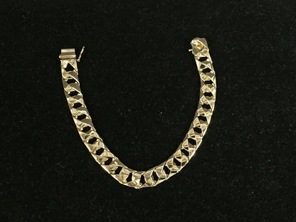 Solid Gold Handmade 10mm Curb Link Necklace, 16